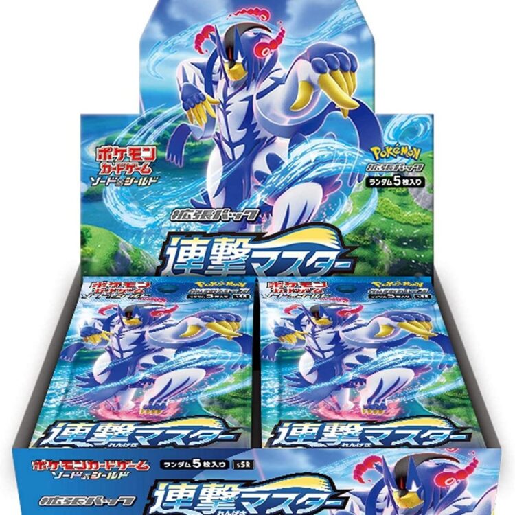 S5R Rapid Strike Master Booster Box Japanese Pokemon Card