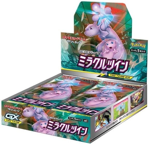 SM11 Miracle Twin Booster Box Japanese Pokemon Card
