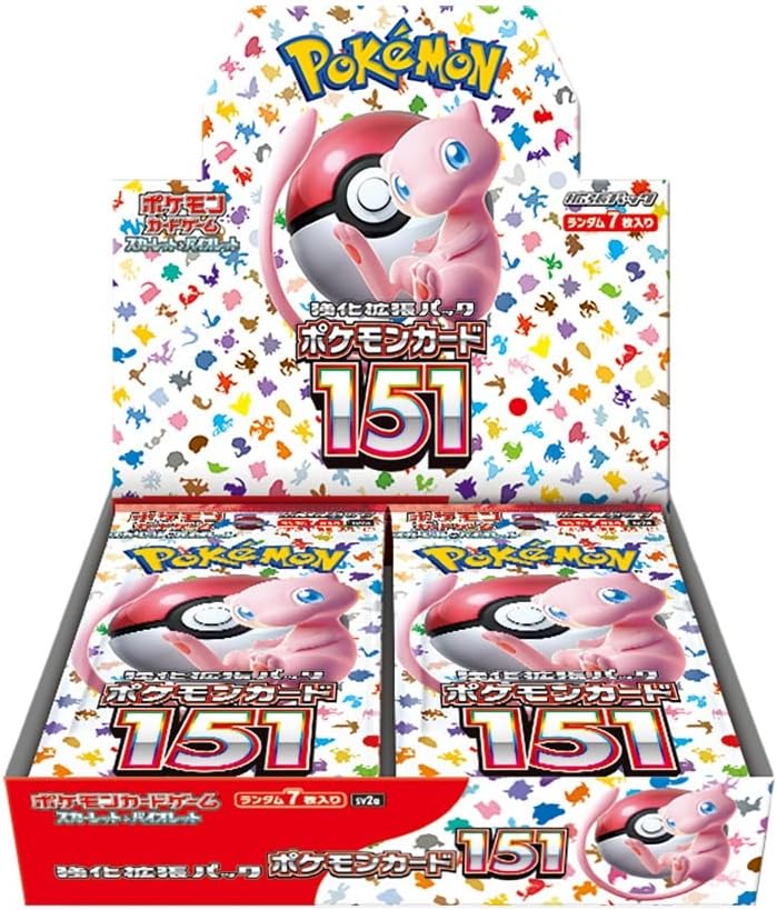 SV2A Pokémon Card 151 booster box Japanese Pokemon Card
