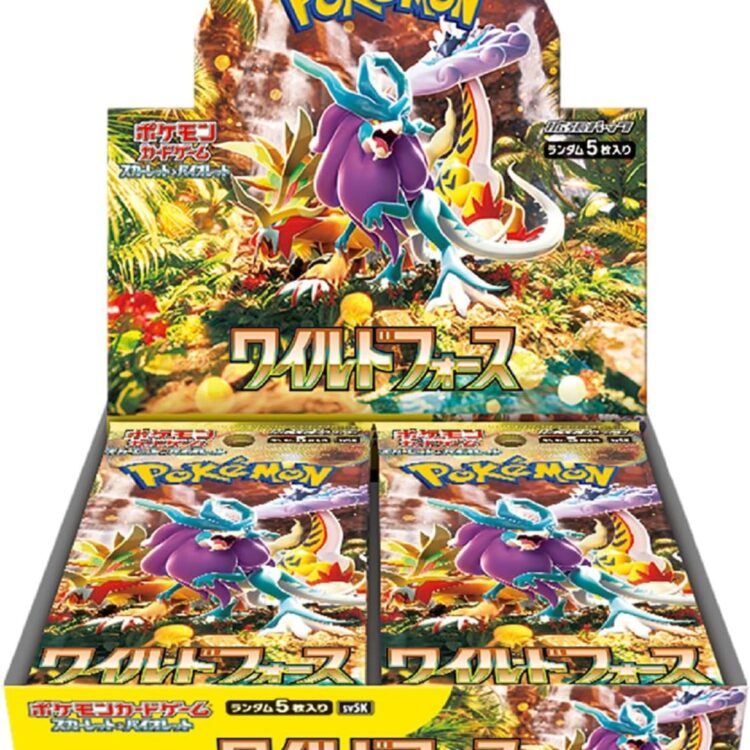 SV5K Wild Force booster box Japanese Pokemon Card