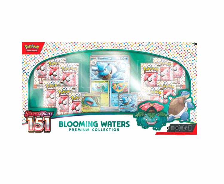 Pokémon Scarlet & Violet 151 Blooming Waters Premium Collection 6-Box Case