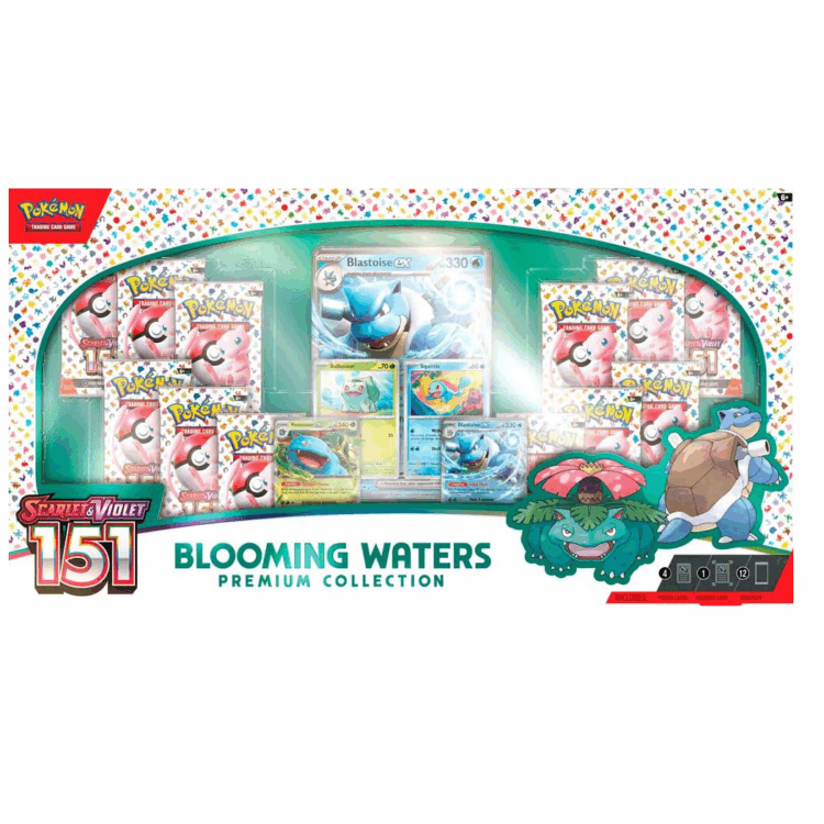 Pokémon Scarlet & Violet 151 Blooming Waters Premium Collection 6-Box Case