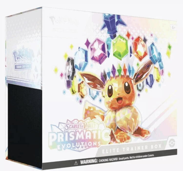 Pokémon TCG Prismatic Evolutions Elite Trainer Box CASE ETB