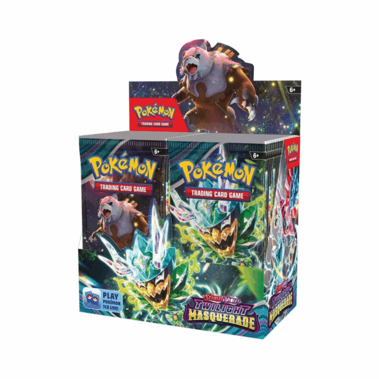 Pokemon TCG: Scarlet & Violet – Twilight Masquerade Booster Display Box (36 Packs)