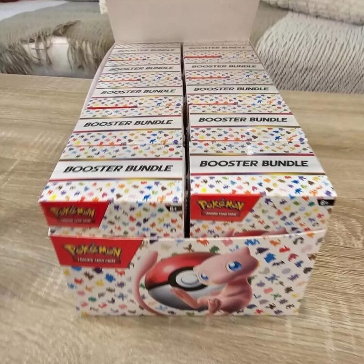 Pokemon 151 Booster Bundle Display Case – 10x Booster Bundles – NEW & UNOPENED