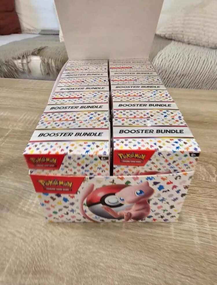 Pokemon 151 Booster Bundle Display Case – 10x Booster Bundles – NEW & UNOPENED