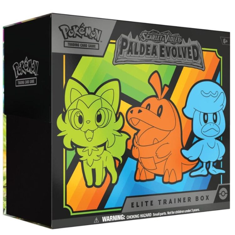 Scarlet & Violet Paldea Evolved Elite Trainer Box POKEMON TCG