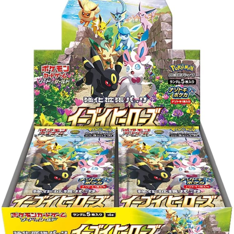 S6a Eevee Heroes Booster Box Japanese Pokemon Card
