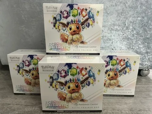 Pokémon TCG Prismatic Evolutions Elite Trainer Box CASE ETB