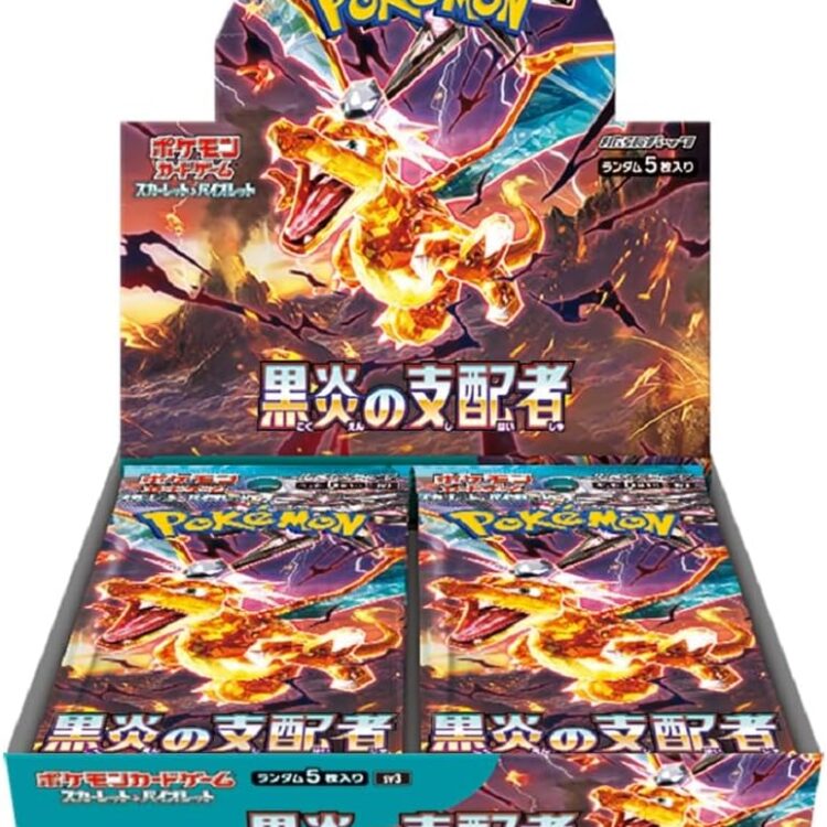 SV3 Ruler of Black Flame booster box Japanese Pokemon Card