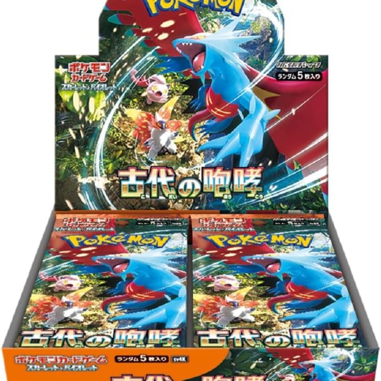 SV4K Ancient Roar Sealed Case (12 boxes) Japanese Pokemon Card