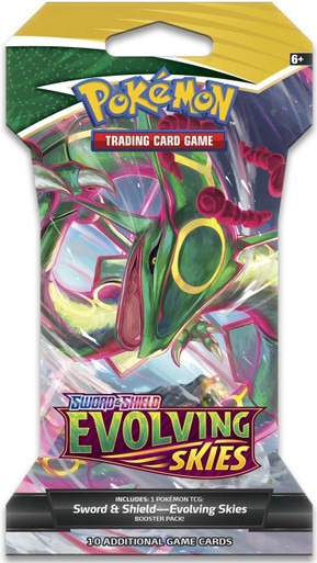 SWSH Evolving Skies Booster Pack (Cardboard Packaging)