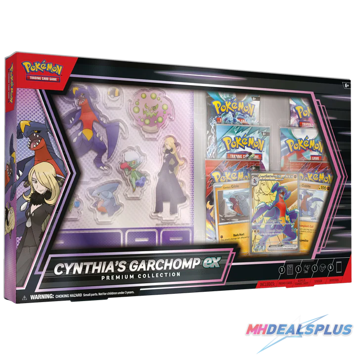 Pokemon Cynthia's Garchomp ex Premium Collection